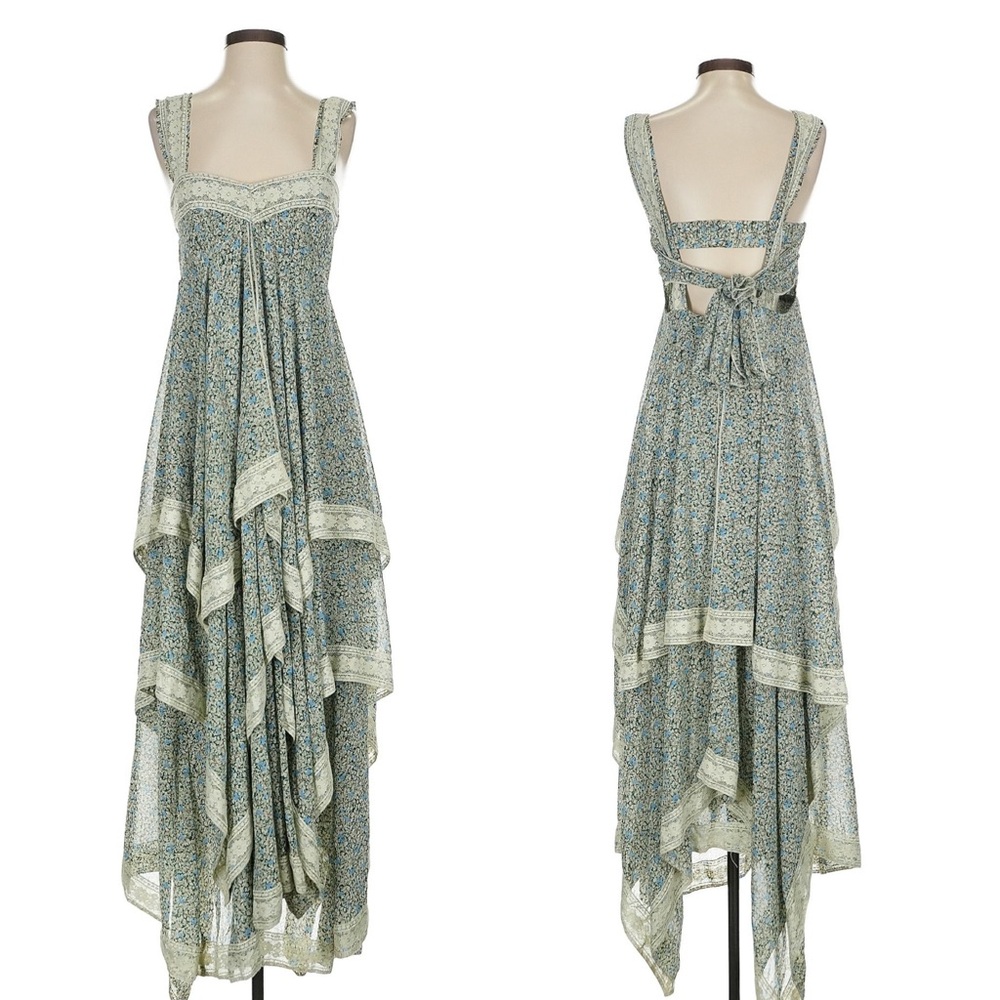 Boho handkerchief hem maxi dress - Picture 11 of 12